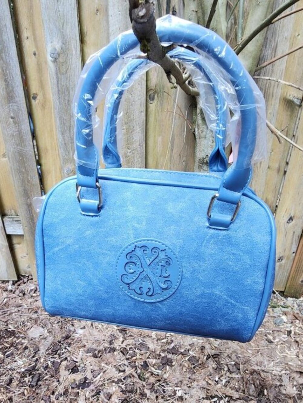 *NWT* Women's CXL Christian Lacroix Denim Color handbag satchel - Picture 16 of 16